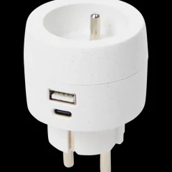 Pro-max Adaptateur de prise avec USB-A et USB-C | Action FR New
