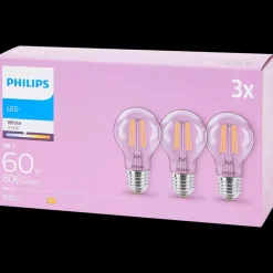 Ampoules à filament Philips 7 watt 806 lm | Action FR Sale