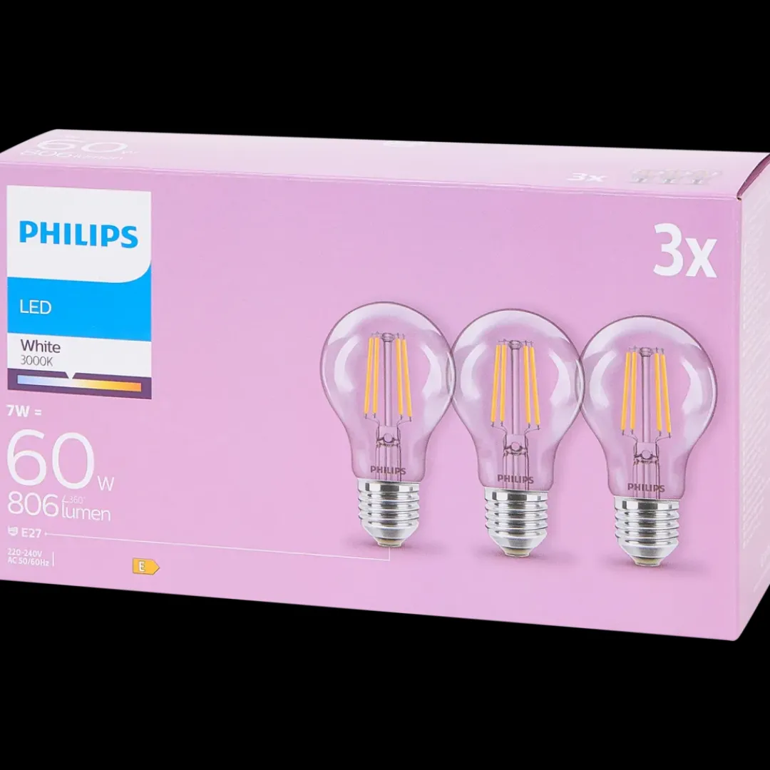 Ampoules à filament Philips 7 watt 806 lm | Action FR Sale