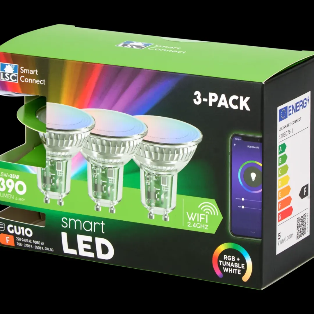 LSC Smart Connect Ampoules connectées 4.5 watt 390 lm | Action FR Hot