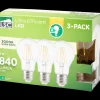 LSC Ampoules LED à filament 4 watt 840 lm | Action FR Discount