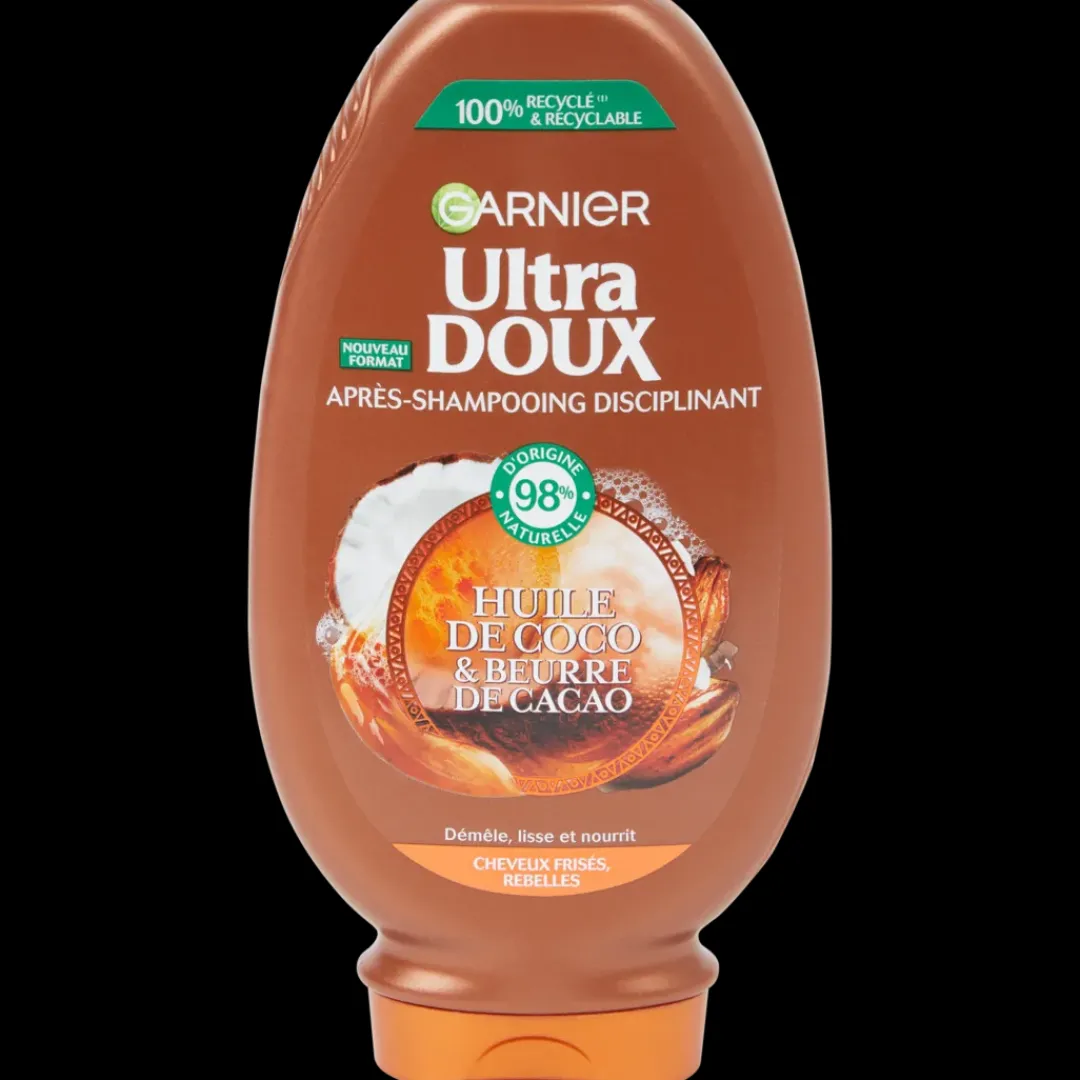 Garnier Après-shampoing Ultra Doux Huile de coco et beurre de cacao | Action FR Discount