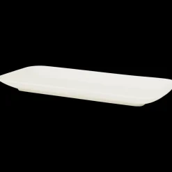 Assiette rectangulaire Blanc | Action FR Clearance