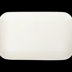 Assiette rectangulaire Blanc | Action FR Outlet