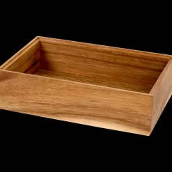 Boîte de rangement en acacia | Action FR Online
