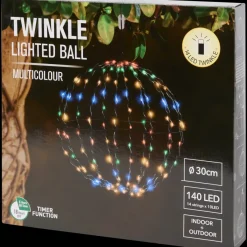 Boule lumineuse multicolore | Action FR Hot