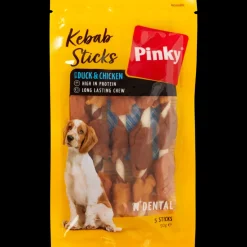 Bâtonnets à mâcher kebab pour chien Pinky | Action FR Clearance