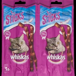 Whiskas Bâtonnets à mâcher pour chat Saumon | Action FR New