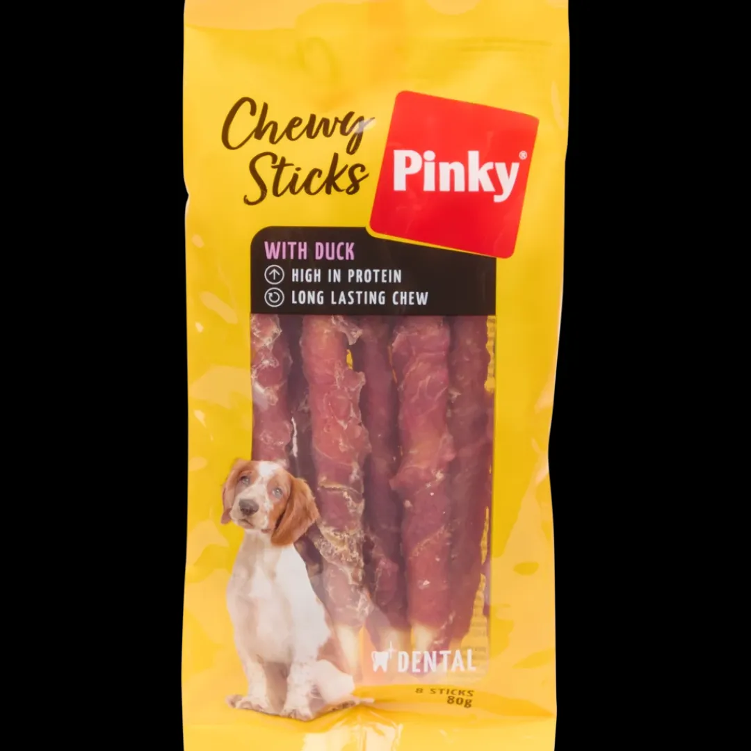 Bâtonnets à mâcher pour chien Pinky Chewy Sticks | Action FR Discount