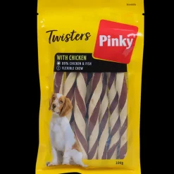 Bâtonnets à mâcher pour chien Pinky Twisters | Action FR Hot