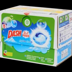 Dash Capsules de lessive 3-en-1 Alpine Fresh | Action FR Hot