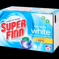 Superfinn Capsules de lessive 4-en-1 White | Action FR Outlet