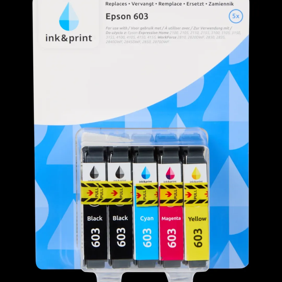 Cartouches d'encre Ink & Print Epson 603 | Action FR Outlet