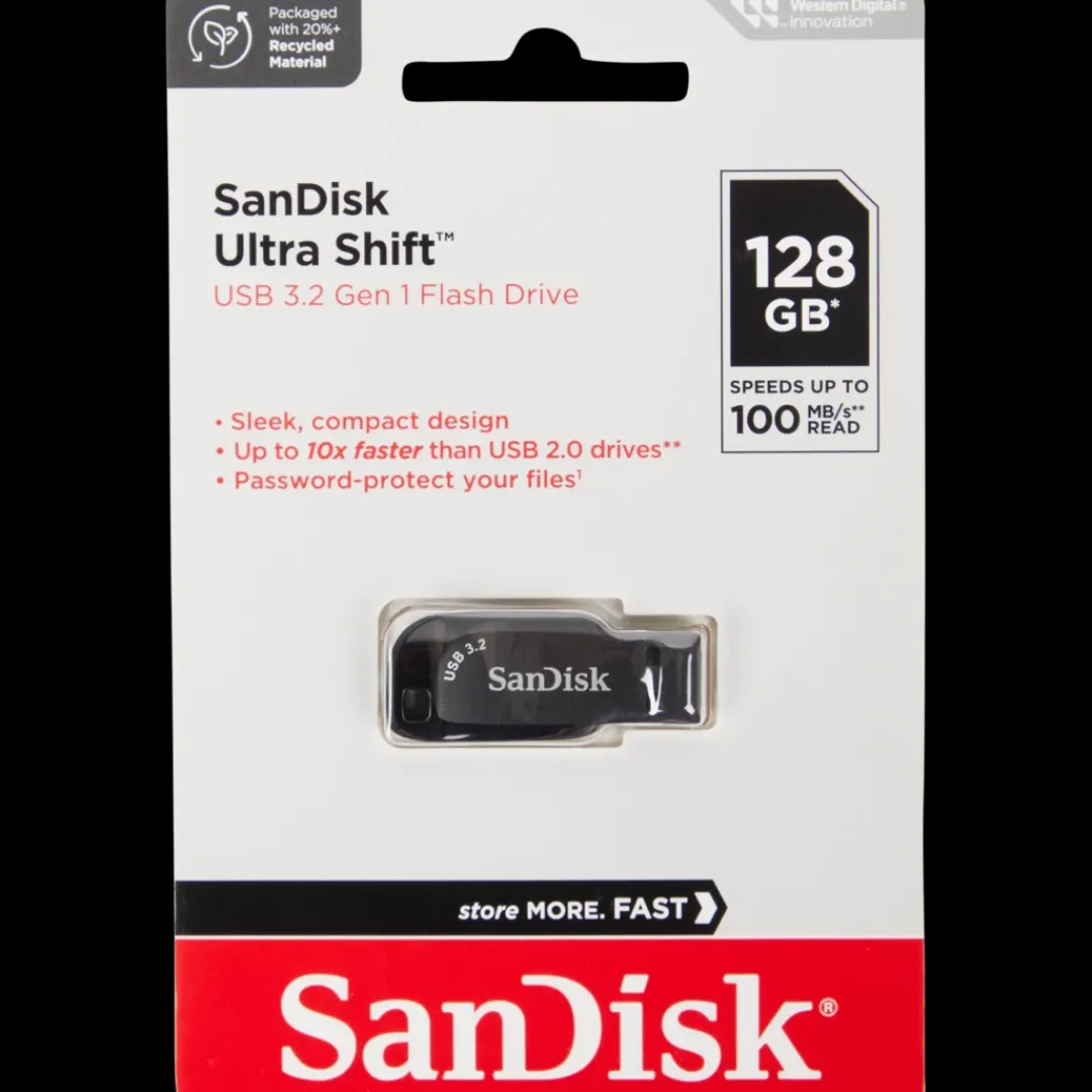 SanDisk Clé USB Ultra Shift 128 gigabits | Action FR Sale