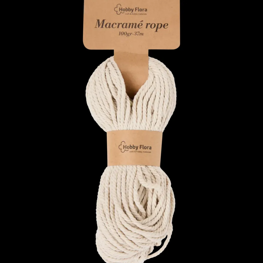 Corde macramé Hobby Flora Beige | Action FR New
