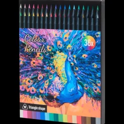 Crayons de couleur triangles | Action FR Online