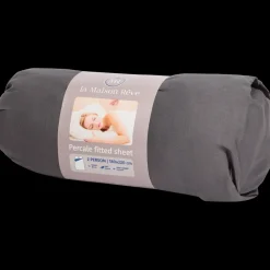 La Maison Rêve Drap-housse en percale de coton 180 x 220 cm | Action FR Online