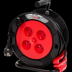 Pro-max Enrouleur de câble électrique 12 m | Action FR Best