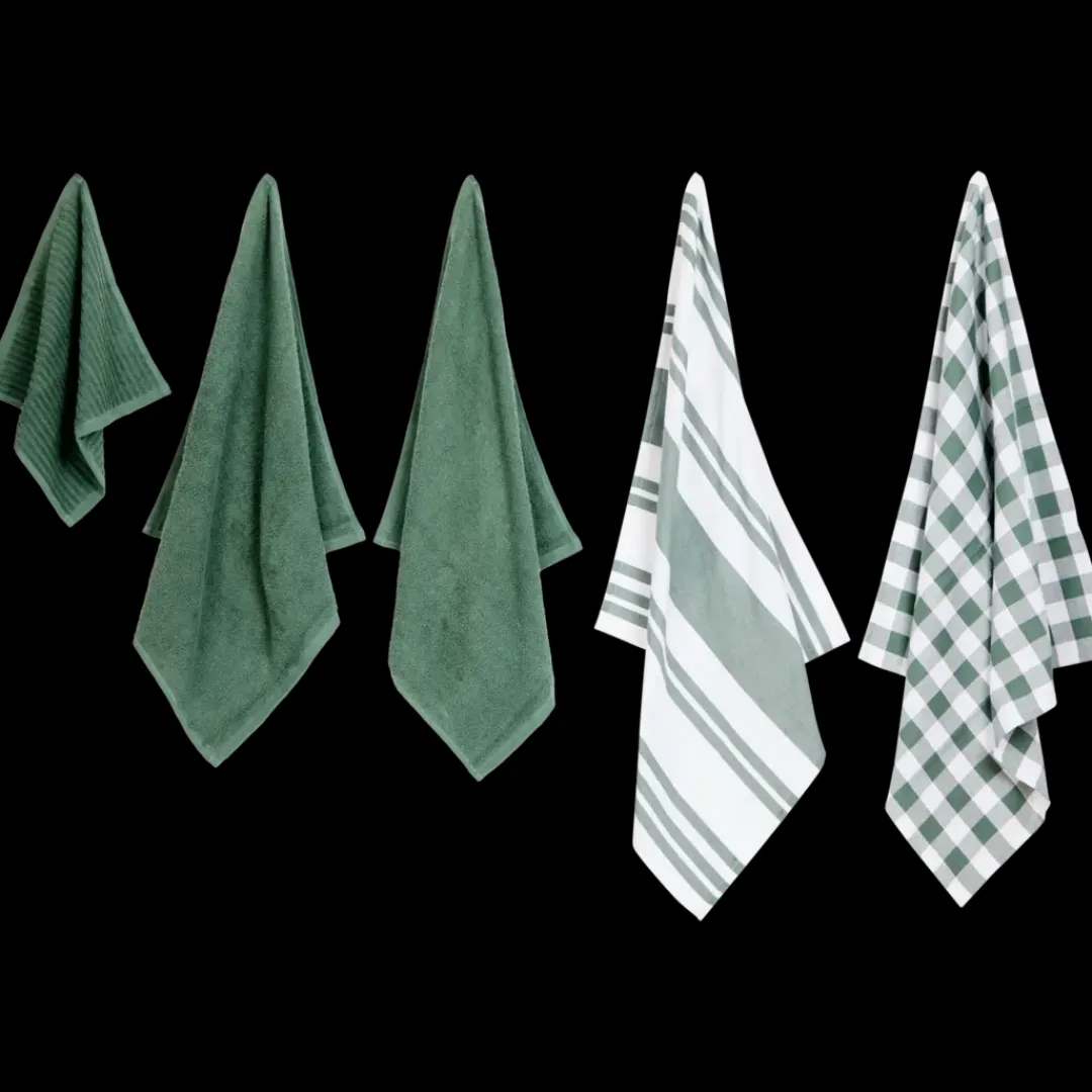 Ensemble de torchons, serviettes et lavettes | Action FR Online