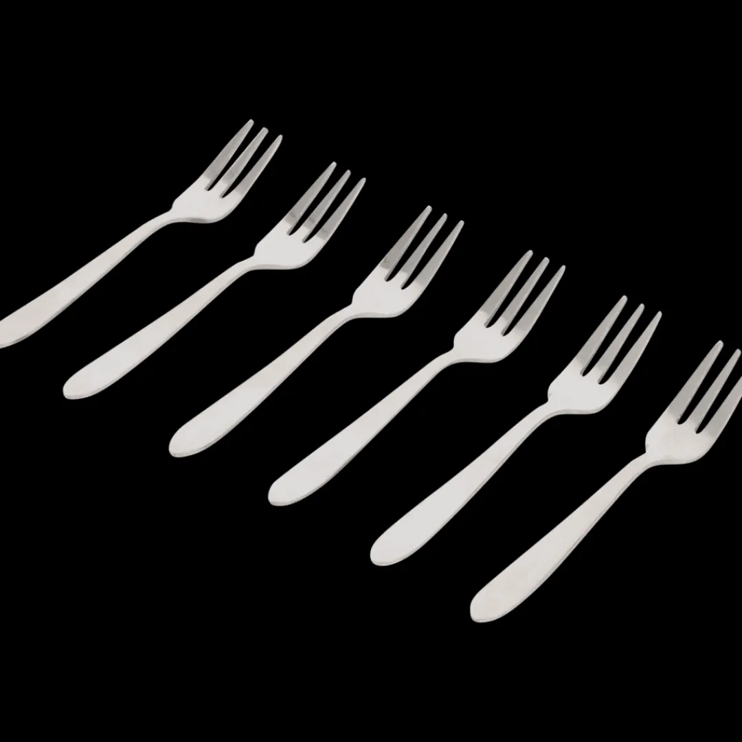 Fourchettes à dessert Silver 6 Pièces | Action FR Best