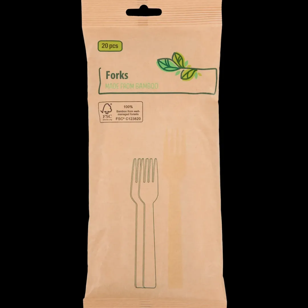Fourchettes en bambou | Action FR