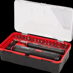 FERM Jeu de tournevis électriques | Action FR Discount