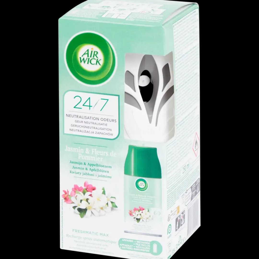 Air Wick Kit désodorisant Freshmatic Max Jasmin & fleur de pommier | Action FR Best