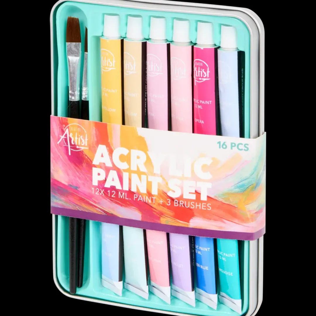 Kit peinture acrylique Pastel | Action FR Sale
