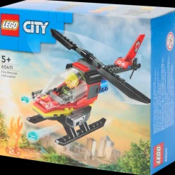 LEGO City L'hélicoptère de secours des pompiers Dès 5 ans | Action FR Best