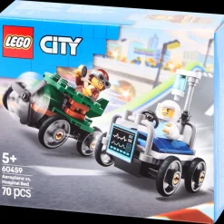 LEGO City Pack de bolides de course : avion contre lit d’hôpital Dès 5 ans | Action FR Clearance