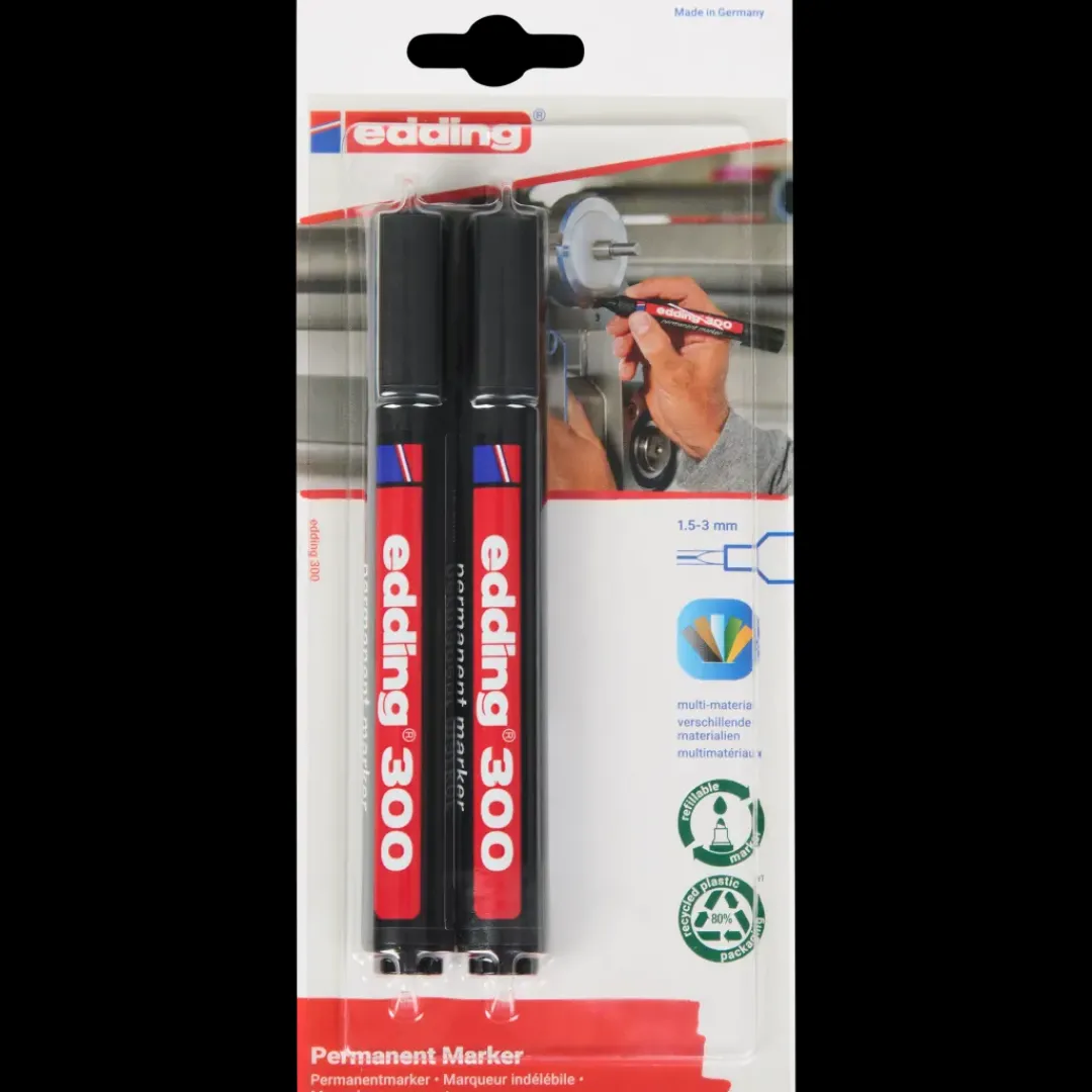 Marqueur permanent Edding | Action FR New