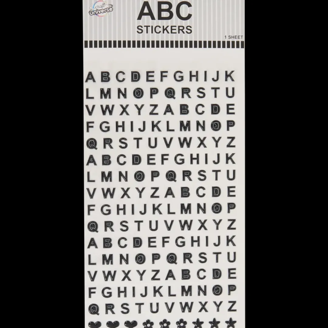 Mini-autocollants alphabet Craft Universe | Action FR Sale