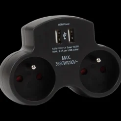 Pro-max Multiprise avec ports USB-A | Action FR Online