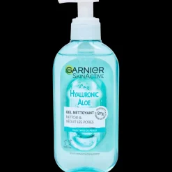 Garnier Nettoyant visage Skin Active Acide hyaluronique et Aloe Vera | Action FR New