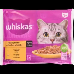 Whiskas Nourriture humide pour chat Volaille | Action FR New
