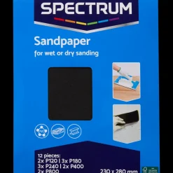 Papier de verre Spectrum | Action FR Clearance