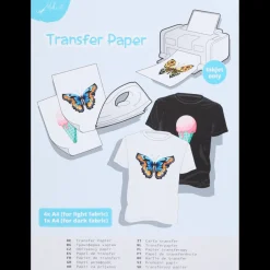 Papier transfert pour textile | Action FR Online