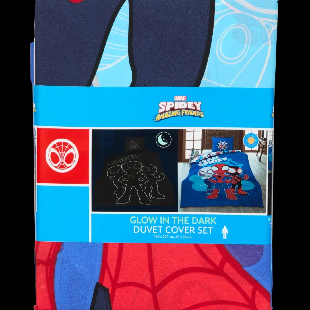 Parure de lit phosphorescente 140 x 200 cm | Action FR Hot