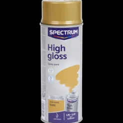 Spectrum Peinture en aérosol haute brillance Or Gold 400 ml | Action FR Discount