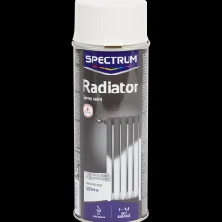 Spectrum Peinture en aérosol pour radiateur Blanc Blanc 400 ml | Action FR Outlet