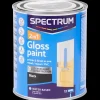 Spectrum Peinture haute brillance 2-en-1 Noir Noir 750 ml | Action FR Discount