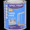Spectrum Peinture satinée 2-en-1 RAL 7036 Gris 750 ml | Action FR Best