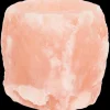 Photophore en cristal de sel Mineral Rose | Action FR New