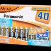 Panasonic Piles alcalines AA 40 Pièces | Action FR Hot