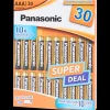 Panasonic Piles alcalines AAA 30 Pièces | Action FR Best