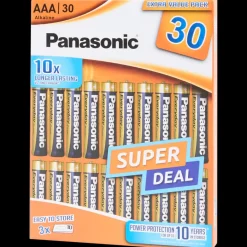 Panasonic Piles alcalines AAA 30 Pièces | Action FR Best