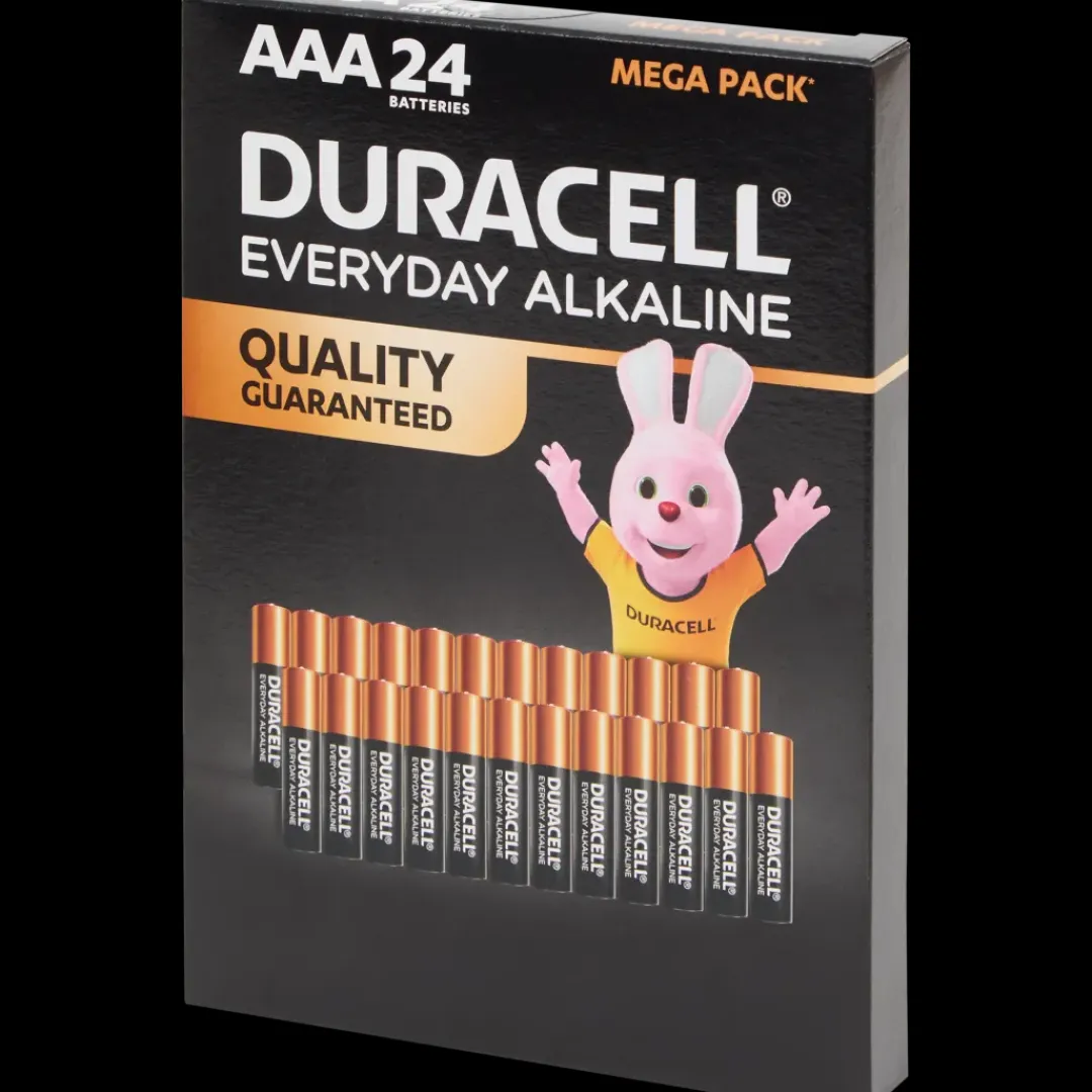 Duracell Piles Everyday Alkaline AAA 24 Pièces | Action FR Online
