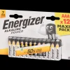Energizer Piles Alkaline Power AAA 12 Pièces | Action FR New