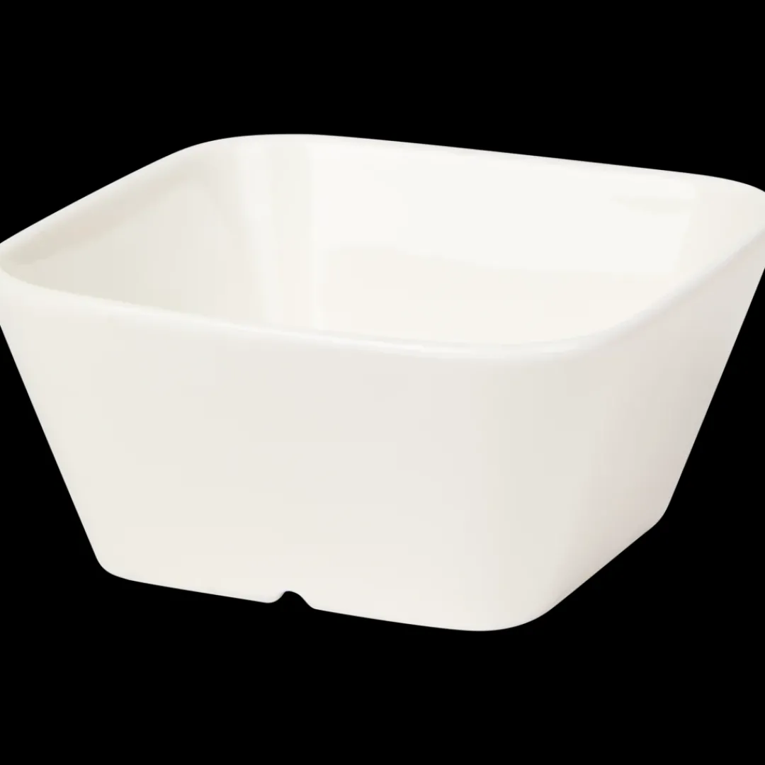 Plat apéritif en porcelaine Blanc | Action FR Discount