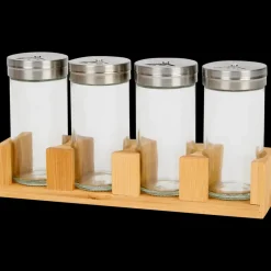 Porte-épices en bambou | Action FR Discount